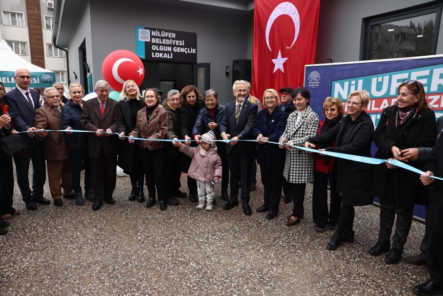 Nilüfer'de Emekliler Parkı ve Olgun Gençlik Lokali hizmete açıldı